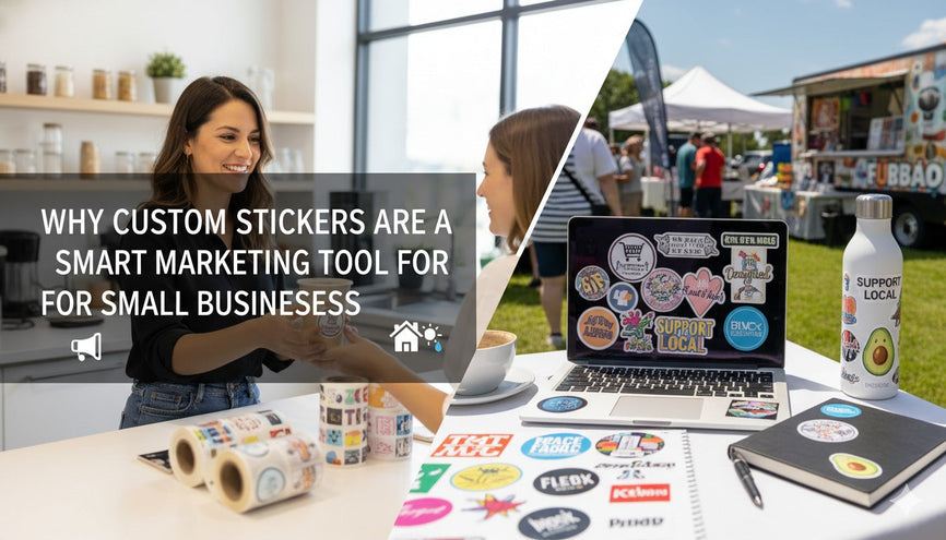 Why Custom Stickers Are a Smart Marketing Tool for Small Businesses