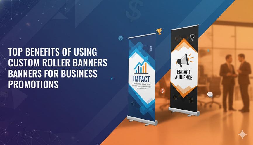 Top Benefits of Using Custom Roller Banners for Business Promotions