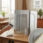 ETCHED STENCIL VINYL